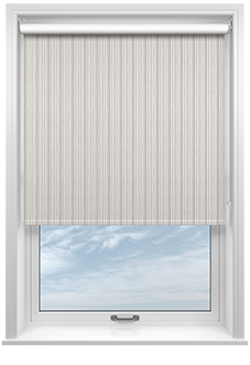 Classic Stripe, Warm Grey - Roller Blind